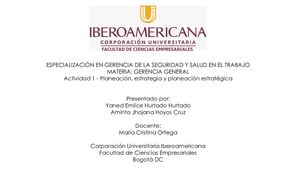 Mapa Mental: Planeación, Estrategia Y Planeación Estratégica