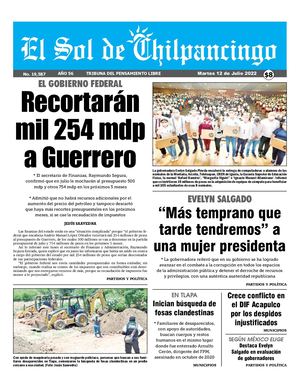 El Sol De Chilpancingo 12 Julio 2022