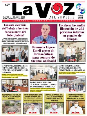 La Voz del Sureste 12 07 2022