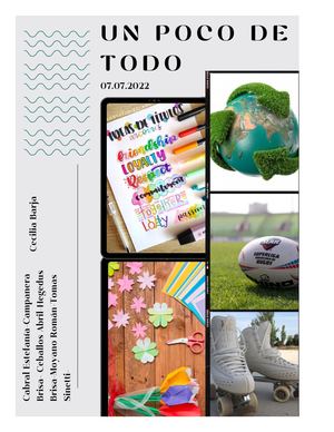 Revista De todo un poco