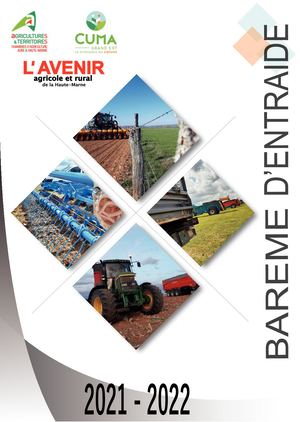 Bareme Entraide 21/22