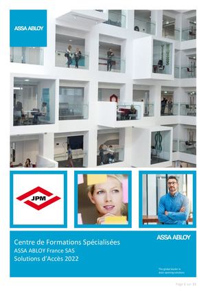 Formations JPM - Mai 2022