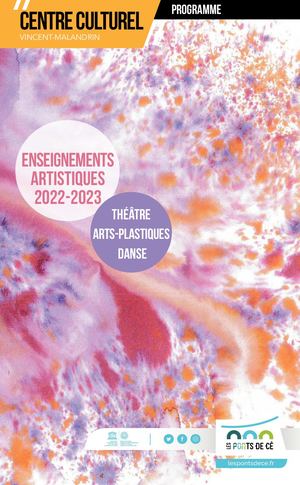 Programme Centre culturel Vincent-Malandrin 2022-2023