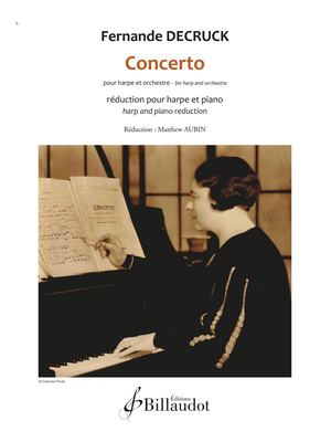 Decruck Concero Pour Harpe Et Piano