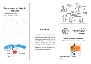 Tríptico de la programación