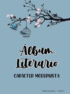Álbum Literario de Carácter Modernista