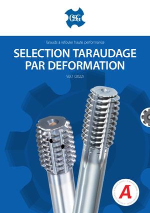 OSG catalogue taraud par déformation vol 1 2022
