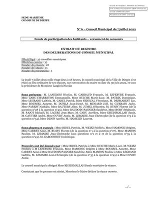 DB06 070722 - FPH Versement De Concours