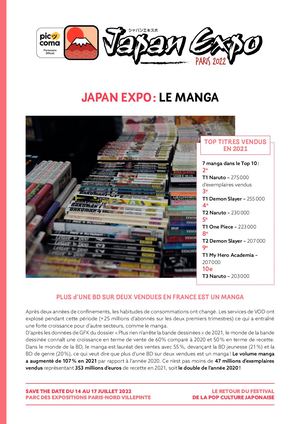 CP Japan Expo 2022 Manga