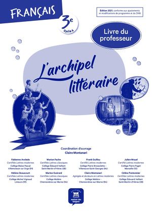 L'archipel littéraire 3e - Livre du professeur (Extrait)