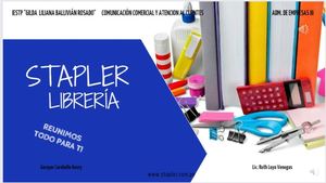 Catalogo de utiles escolares