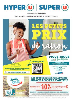 Calaméo - Catalogue du 19 juillet au 31 juillet - Hyper U et Super U