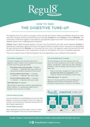 How To Take The Digestive Tune-UP