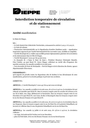 AR624 150722 - Marchés Nocturnes - Quai Henri IV - Juillet Et Août 2022