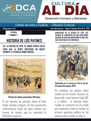 Cultura Al Dia N 122 Mayo 01 De 2022 Historia De Los Patines