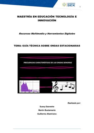Guía Técnica Sobre Ondas Estacionarias