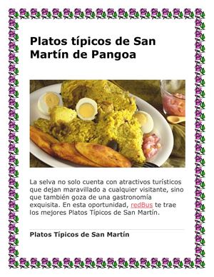 Platos Tipicos Ebook 1