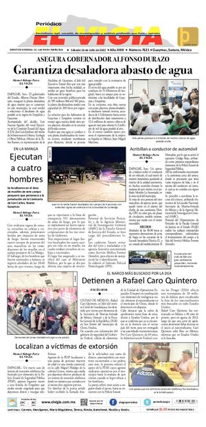 16 de julio del 2022