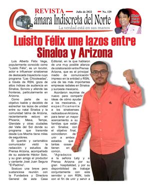 Camara Indiscreta Del Norte Edicion 129 Julio 2022