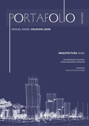 Miguel Valdivia Portafolio Completo