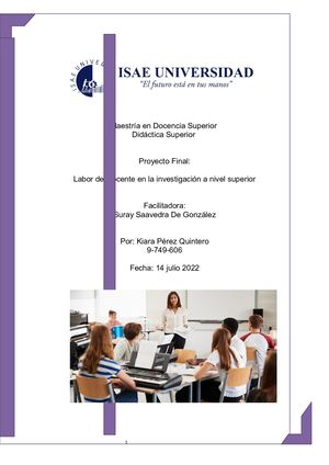 Rol Del Docente Investigador