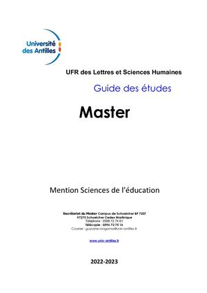 Guide Master Sed 22 27