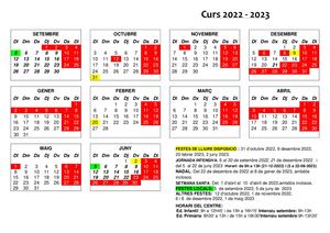 Calendari 2022 2023 Definitiu