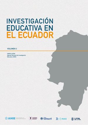 Investigación Educativa En El Ecuador Vol 3