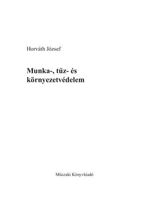 TM-11010 Munka-, tűz- és környezetvédelem