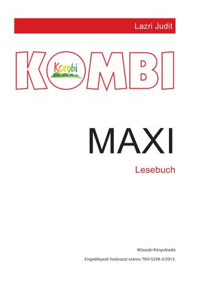 KT-1304/A Kombi Maxi. Lesebuch
