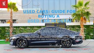 Used Cars Guide For Buying A Used Car In Dubai​