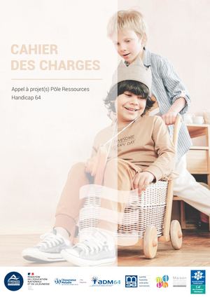 Cahier Des Charges Aap Pole Ressources Handicap