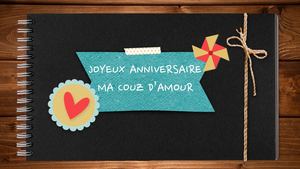 Joyeux Anniversaire Ma Couz D'amour 30 Ans