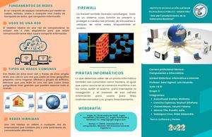 Software y redes (tríptico)