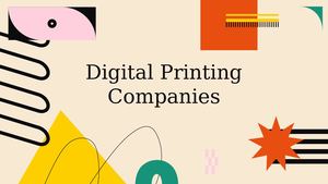Digital Printing