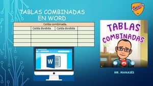 Tablas Combinadas En Word Pdf