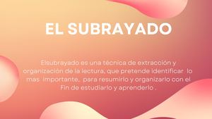El Subrayado