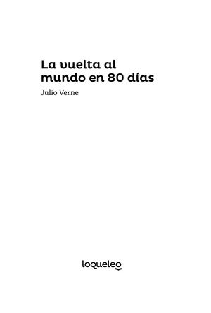 La Vuelta Al Mundo En 80 Dias Julio Verne
