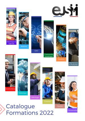 Catalogue EJSM Formations Automobiles 2022