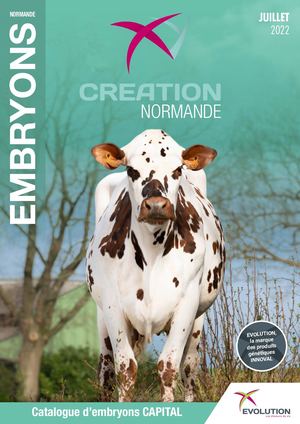 Catalogue Embryons Normand Juillet 2022