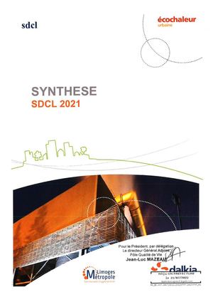 Compte Rendu Annuel 2021- Réseau De Chaleur Sdcl