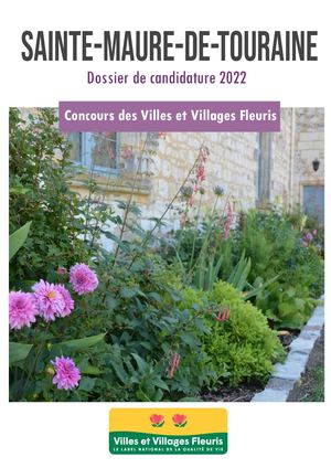 2022 Dossier Villes Fleuries - Sainte-Maure-de-Touraine