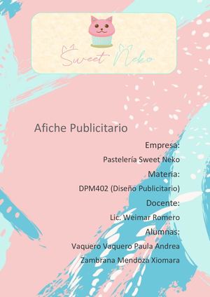 INFORME Afiche Publicitario