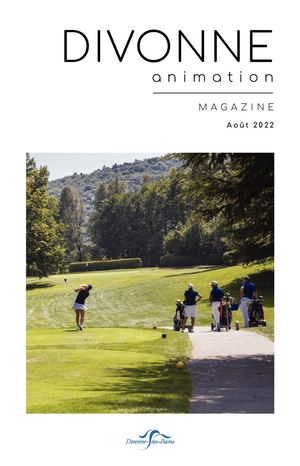 Divonne animation magazine août 2022