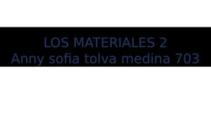 Los Materiales 2 703 El Vidrio