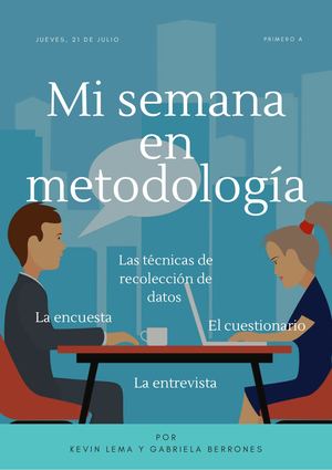 Mi Semana En Metodología
