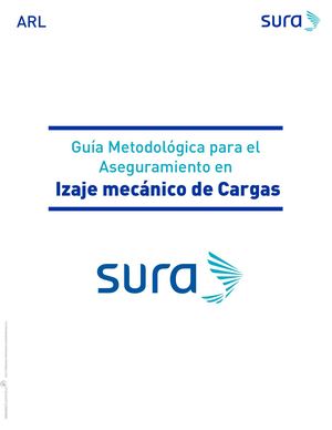Metogologia Aseguramiento Izaje