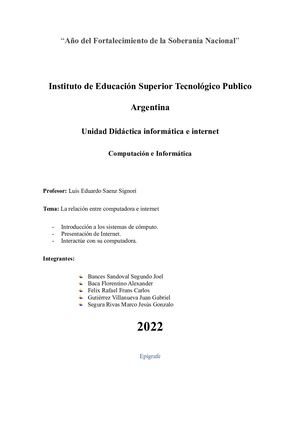 Monografía Informatica