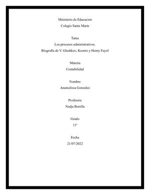El Proceso Administrativo