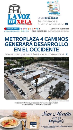 EDICIÓN DIGITAL #1224 del diario LA VOZ DE XELA